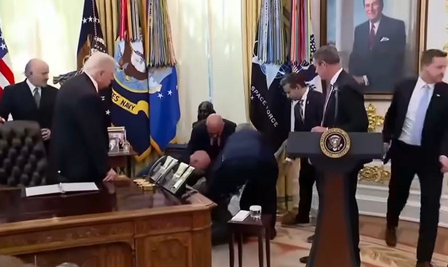 VIDEO/ Momente paniku në Shtëpinë e Bardhë, shtanget Trump,