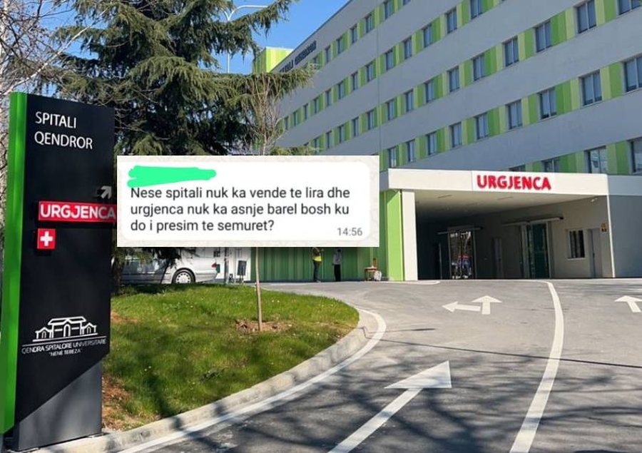 Urgjenca e Spitalit 'Nënë Tereza' në kolaps, gazetari