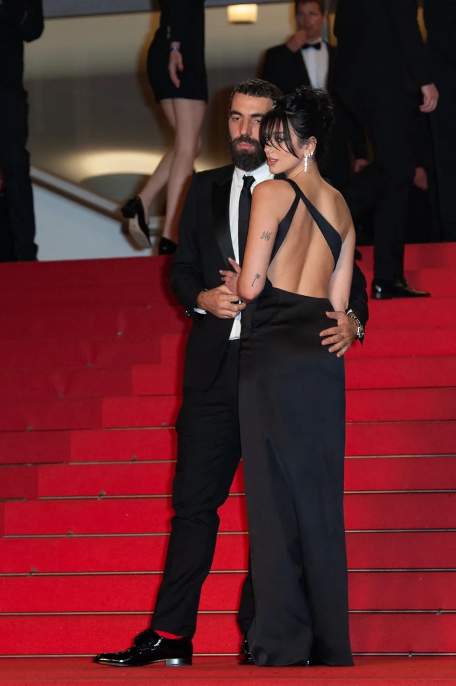 FOTO/ Pas ndarjes me Dua Lipën, regjisori Romain Gavras kapet në