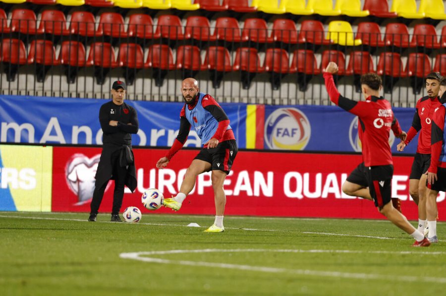 Andorra-Shqipëri/ Kombëtarja mbyll stërvitjen, gjithçka