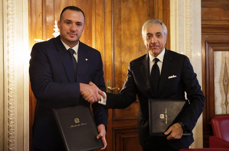 Policia shqiptare dhe ajo italiane firmosin memorandumin “Mision