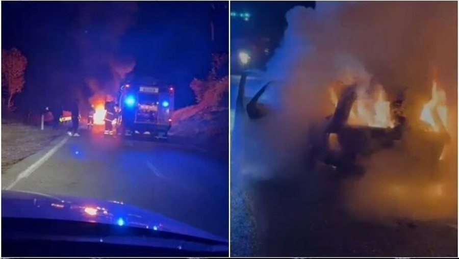 VIDEO/ Merr flakë makina në aksin Pukë-Fushë Arrëz