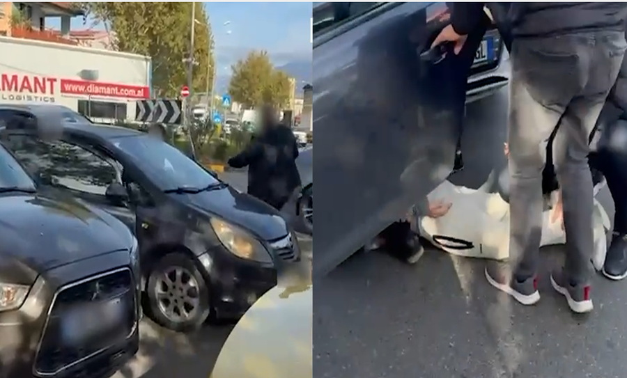VIDEO/ "Policia, përtokë", arrestohen në mes të