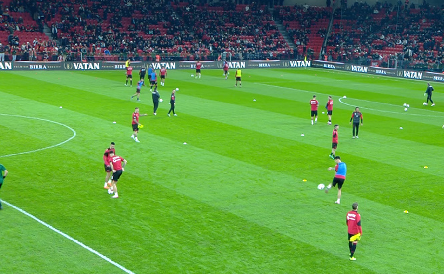 Kombëtarja shqiptare zbret në fushë, gati për tu