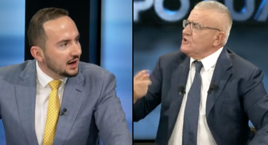 “Tallni by**ën me shqiptarët”, plas sherri mes moderatorit