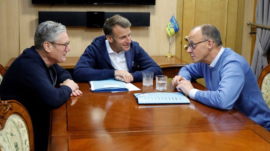 Takimi i E3 me zyrtarët e BE-së, SHBA-së dhe Ukrainës