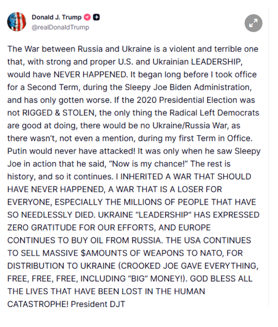 Trump sulmon Zelenskyn dhe Evropën: Asnjë mirënjohje nga