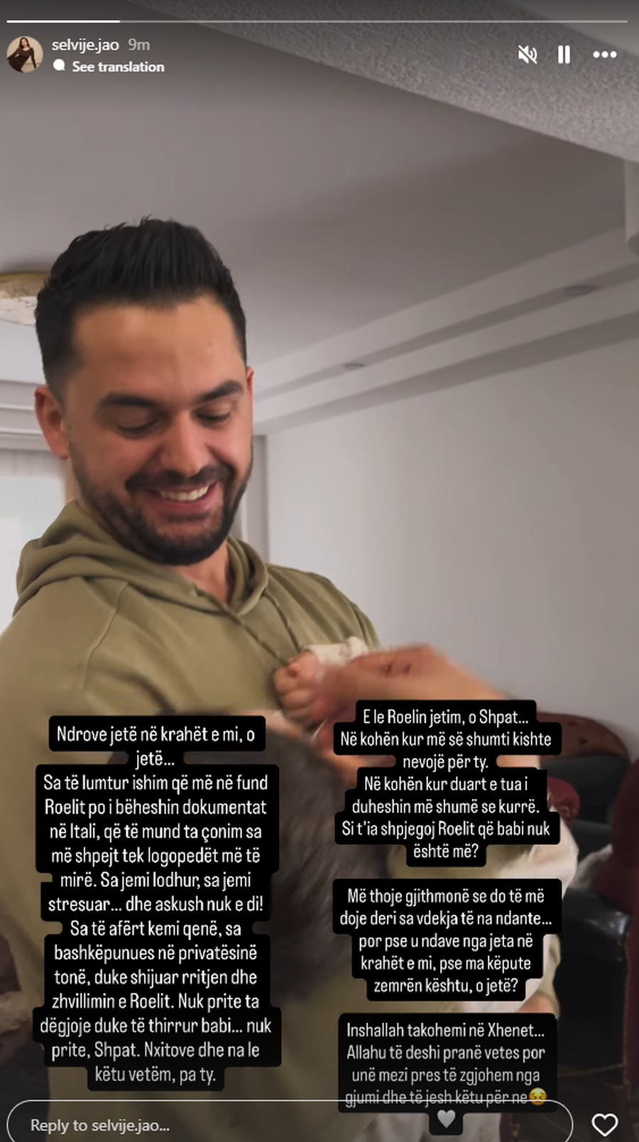 “E le Roelin jetim…”,  rrëqeth me mesazhin e saj