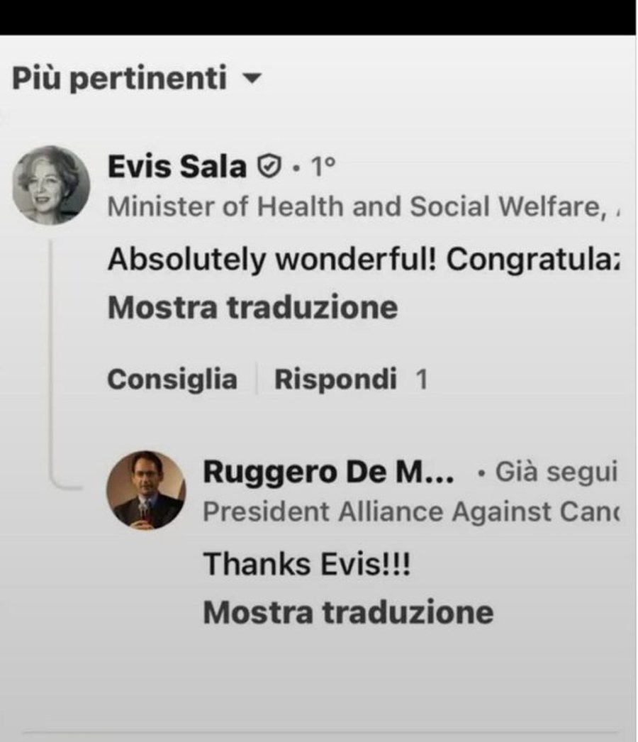 Gënjeshtër publike/ Bisedën me një ish-koleg italian,