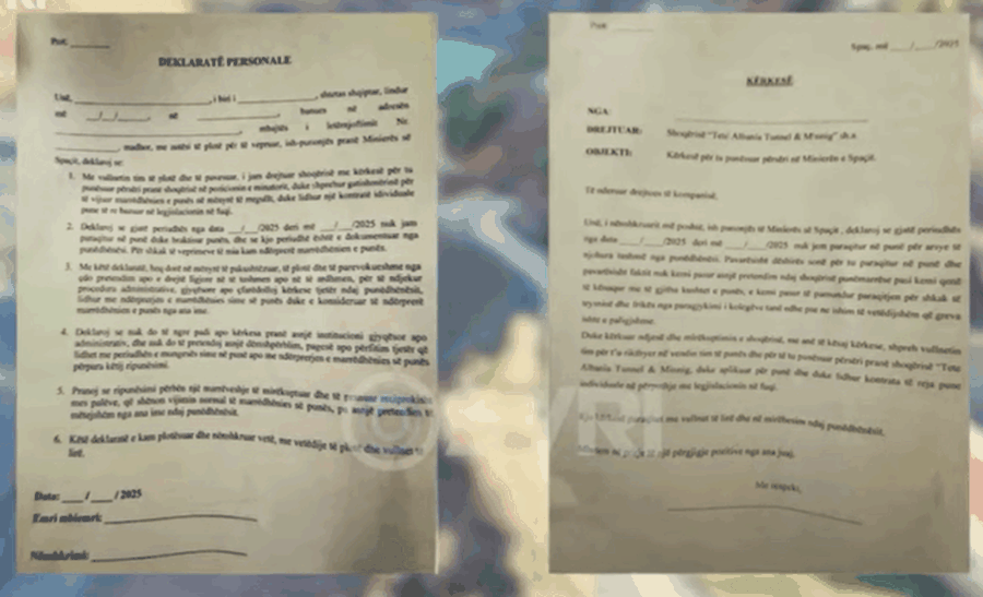 Kompania turke ‘Tete Albania’ detyron minatorët të