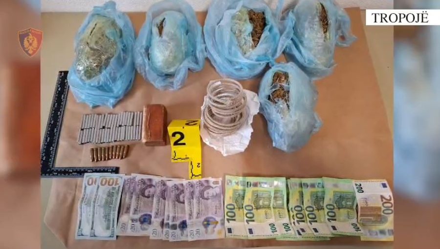 Operacion ‘Varkëtari’: Sekuestrohen tritol, municion e kanabis,