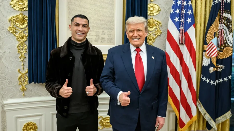 Ronaldo telefonon Donald Trump pas vizitës në Shtëpinë e