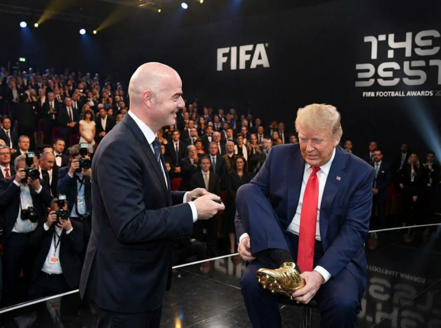 FIFA ia dha Donald Trumpit çmimin “Këpuca e Artë”