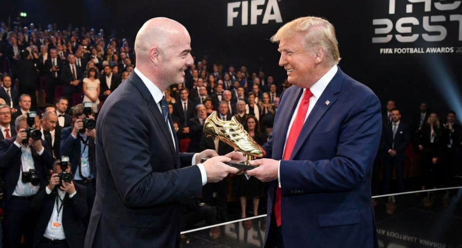 FIFA ia dha Donald Trumpit çmimin “Këpuca e Artë”