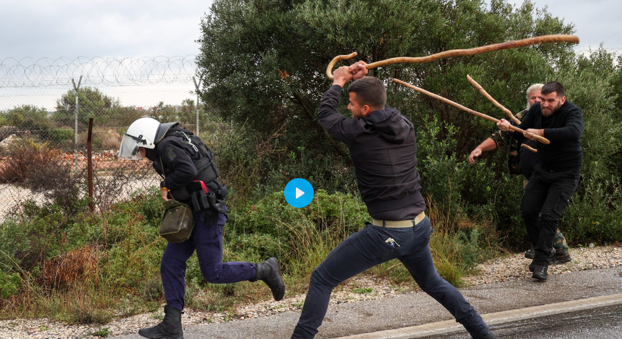 “Gurë, dru dhe gaz lotsjellës” pamje nga përleshjet e
