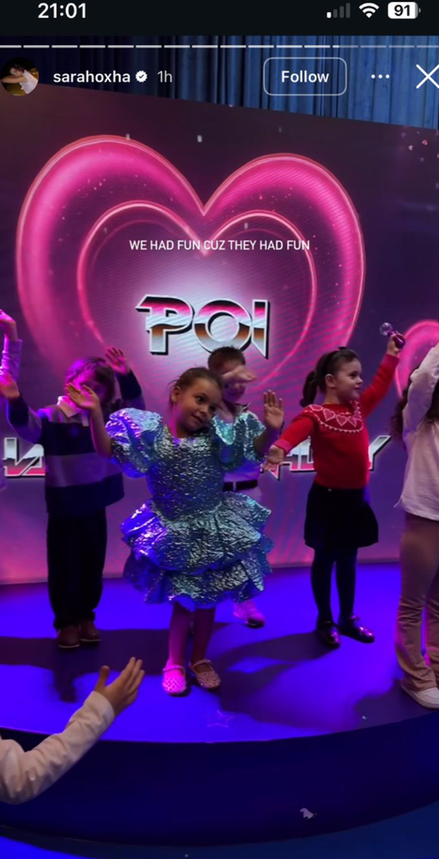 FOTO/ Poem Blu feston datëlindjen, urimi i Sara Hoxhës dhe postimi