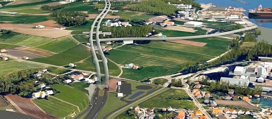 27 km, 400 m thell&euml;si - Detaje t&euml; tunelit rrugor n&euml;nujor m&euml;