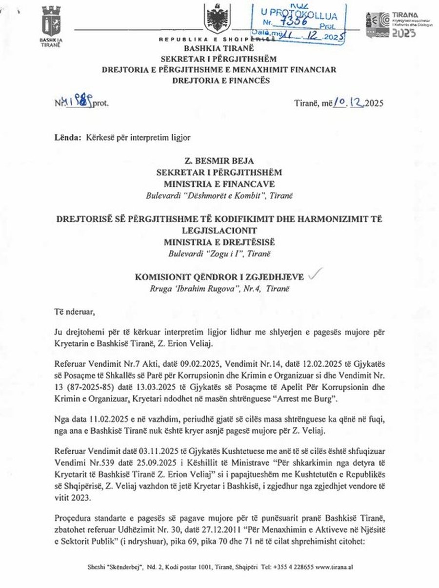 Bashkia e Tiranës në “hall”: A duhet ta paguajmë