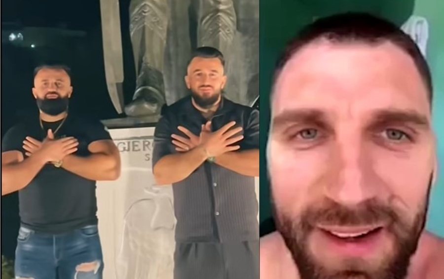 VIDEO/ V&euml;llez&euml;rit Bakaj rrahin Live personazhin &ldquo;Fire&rdquo;