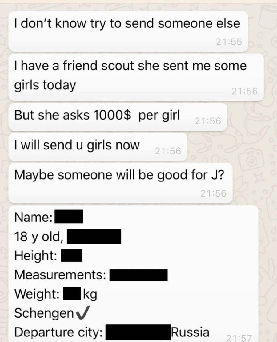 Publikohen foto dhe mesazhe nga skandali i Epstein në SHBA