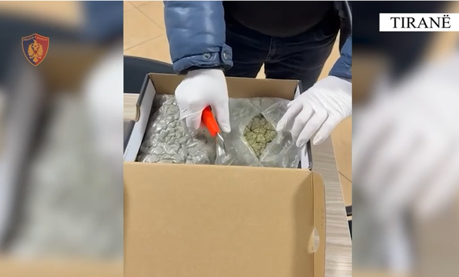 Shp&euml;rndante kanabis n&euml; trajt&euml; xhelatine me vler&euml; 10