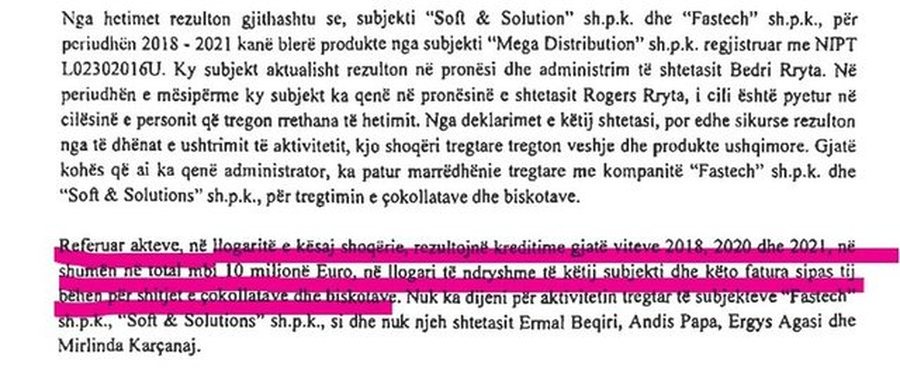 SKANDALI/ Andis Papa "BLEU" 10 milion&euml; euro &ccedil;okollata me