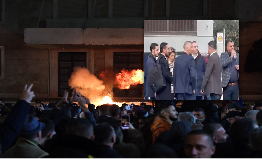 Molotovi n&euml; protest&euml;n e PD, lirohen 4 qytetar&euml;t e arrestuar!