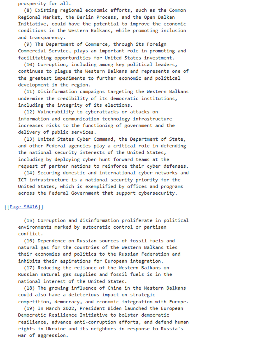 Kongresi Amerikan paralajmëron Tiranën: Gati vala e dytë për