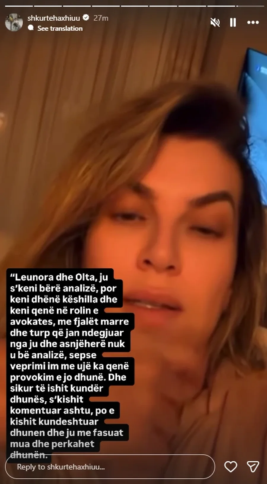 Ish-banores së BBVK nuk i del inati me Leonara Jakupit dhe Olta Gixharit!