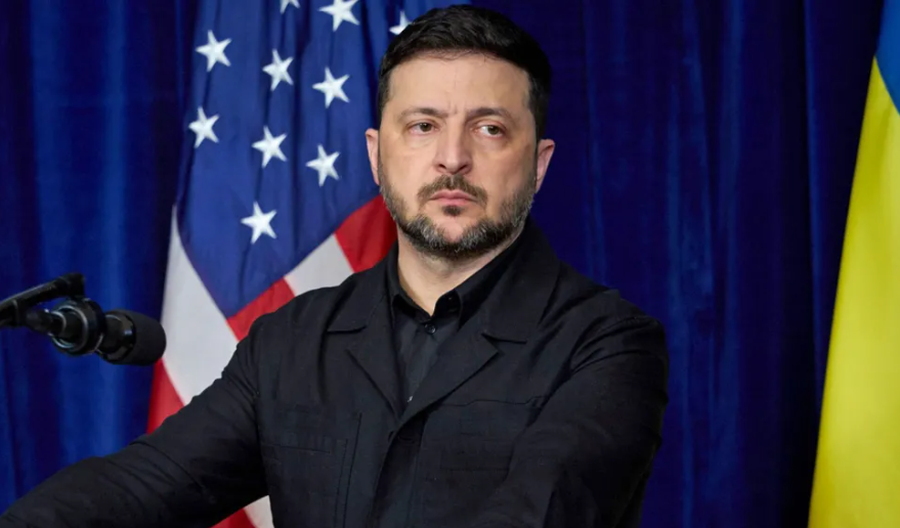 "S'mundet thjesht ta braktisim", Zelensky p&euml;r territorin