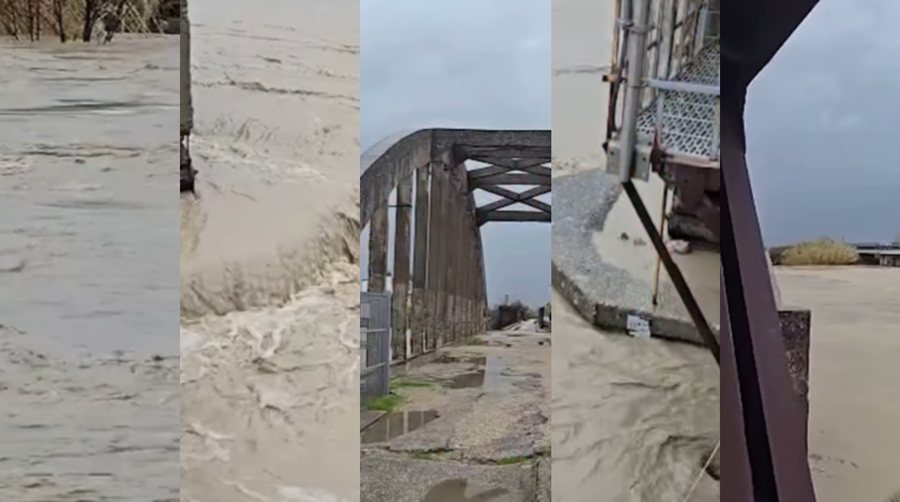 Alarmante situata n&euml; Vlor&euml;, Vjosa arrin kuot&euml;n 8 metra