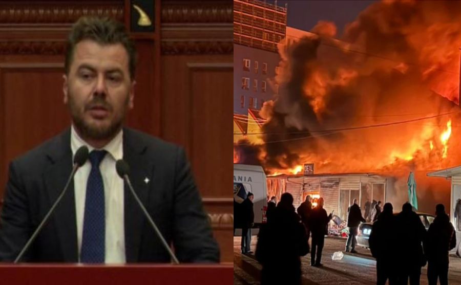 Djegia e tregut t&euml; rrobave te "5 Maji", deputeti: M&euml;