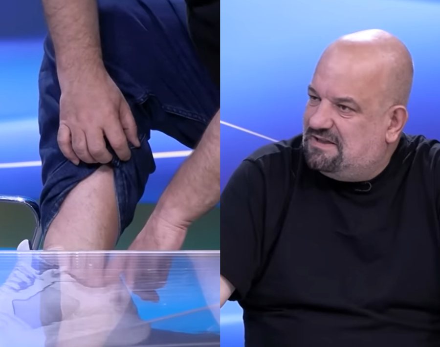 Ilir Vrenozi &ccedil;ohet n&euml; mes t&euml; studios: Jam keq, shikoni
