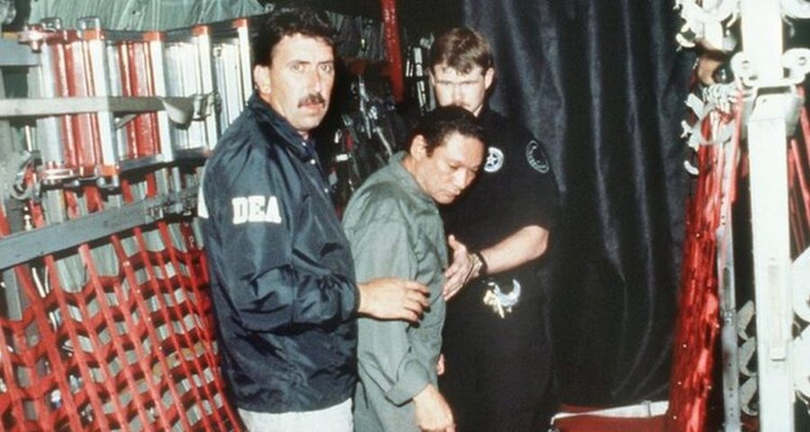 &Ccedil;far&euml; ndodhi n&euml; Panama pas pushtimit amerikan dhe kapjes