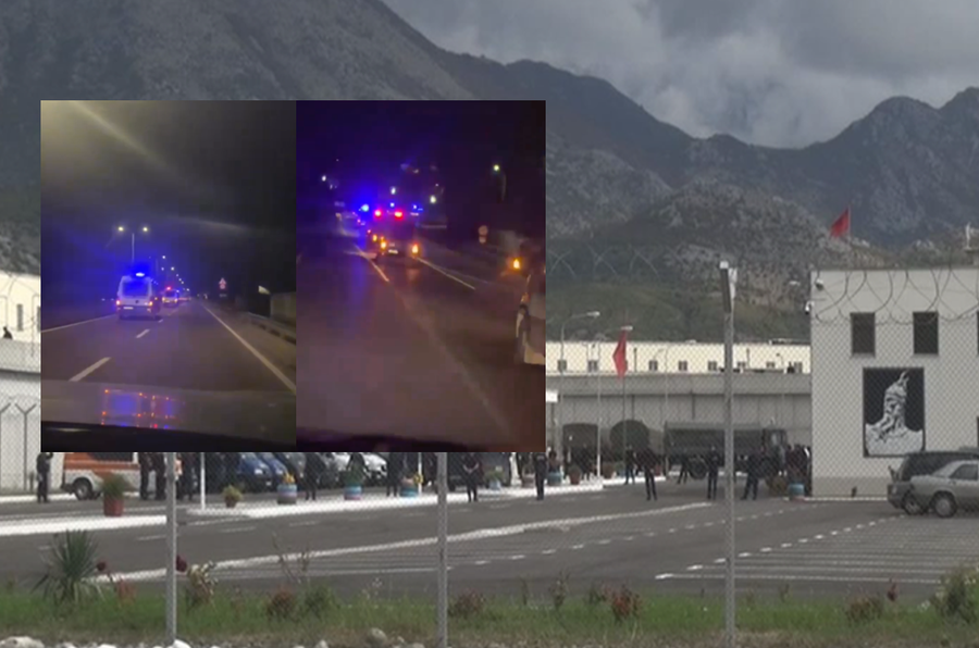 Dhjetëra furgona policie, operacion i pazakontë, më të