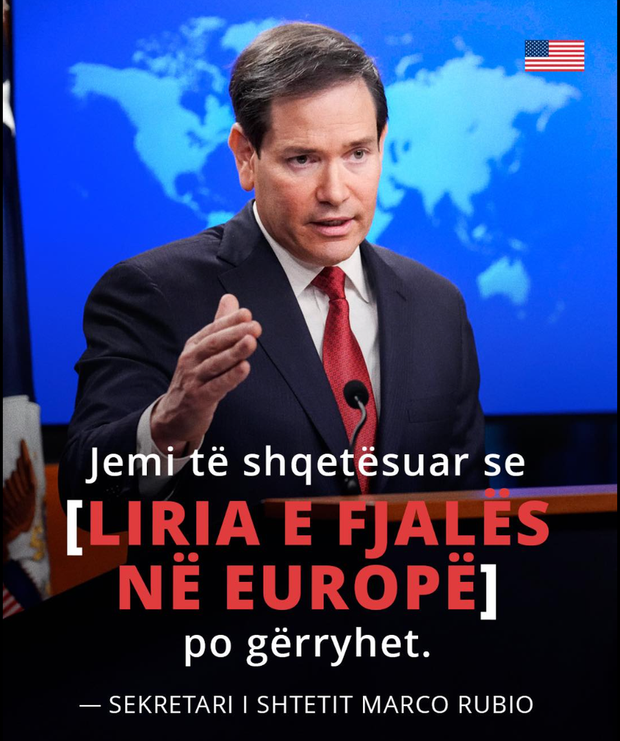"Jemi t&euml; shqet&euml;suar", ambasada e SHBA publikon mesazhin e