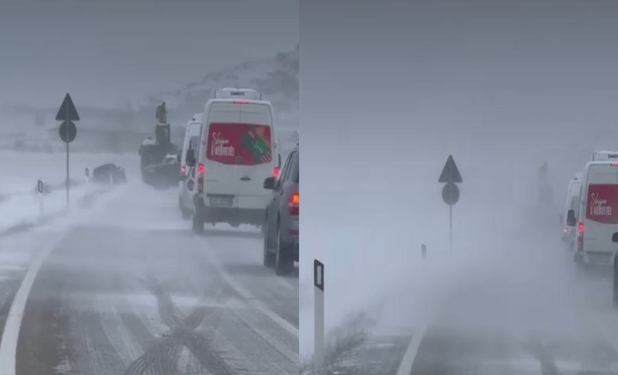 Ngrica n&euml; disa qarqe, stuhi d&euml;bore n&euml; Kor&ccedil;&euml;, makina