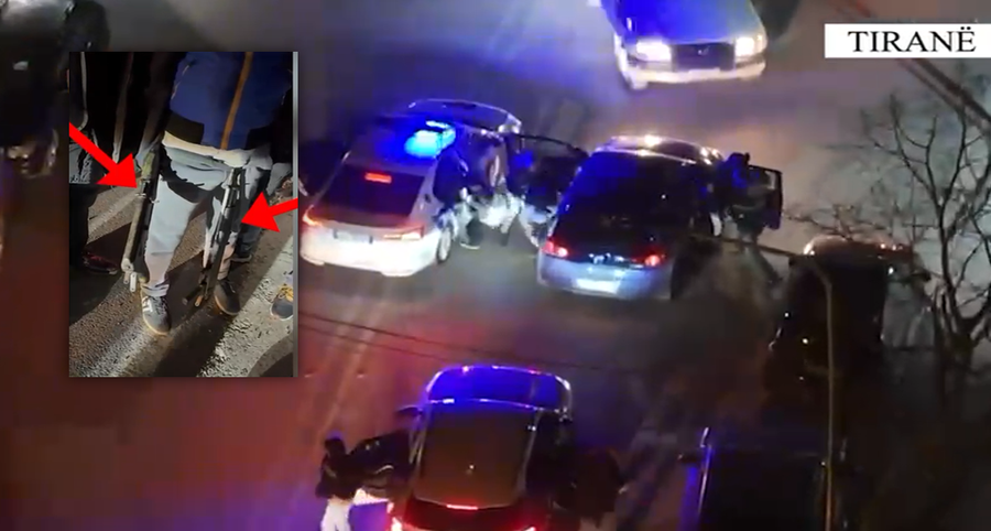 Shisnin a*m&euml; n&euml; Tiran&euml;, policia kap &ldquo;mat&rdquo; 3