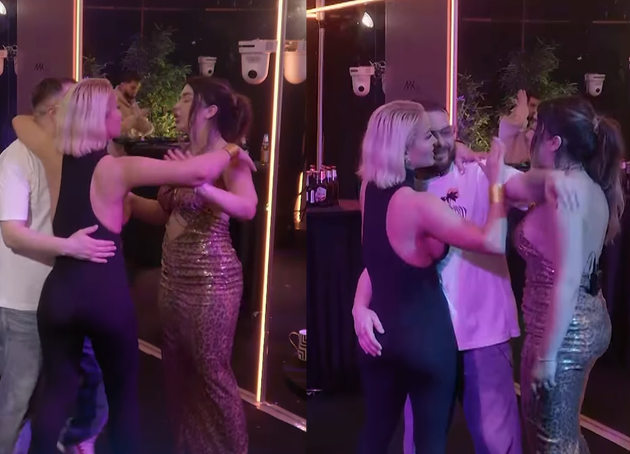 "T&euml; ngjis p&euml;r muri", momente tensioni mes dy banoreve