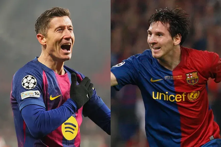 Lewandowski, nj&euml; gol larg barazimit t&euml; rekordit historik t&euml; Leo