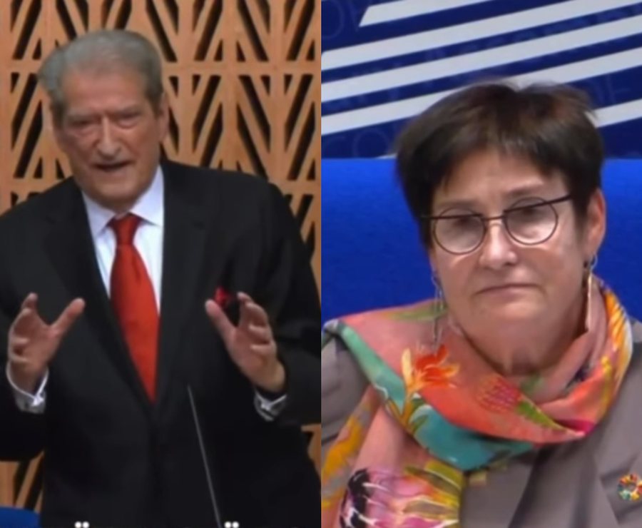 Berishës i fikin mikrofonin në Strasburg, tentoi të përdorte