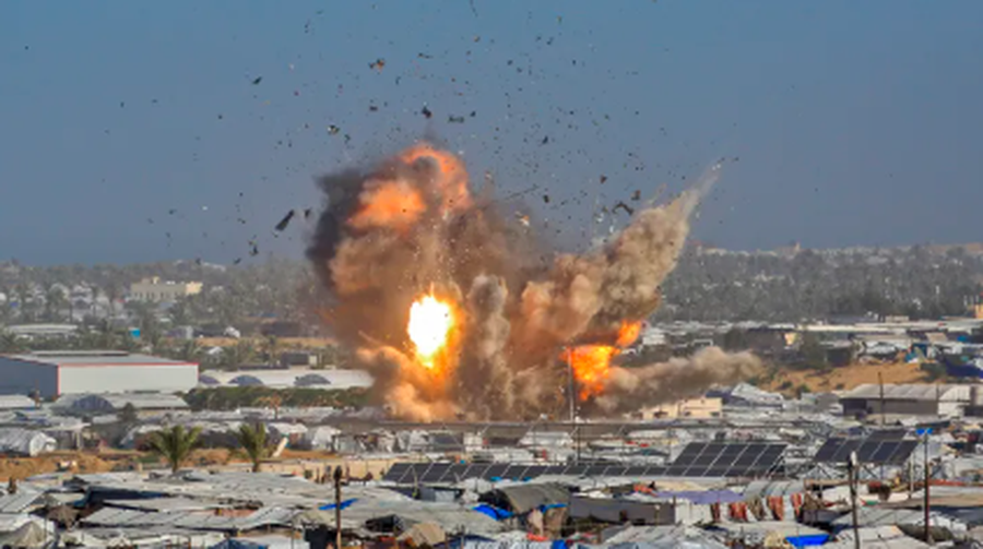 Izraeli sulmon s&euml;rish Gaz&euml;n, 28 t&euml; vd*kur, mes tyre 6