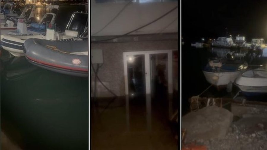 E pazakont&euml; n&euml; Vlor&euml;, niveli i ujit t&euml; detit ngrihet mbi 1