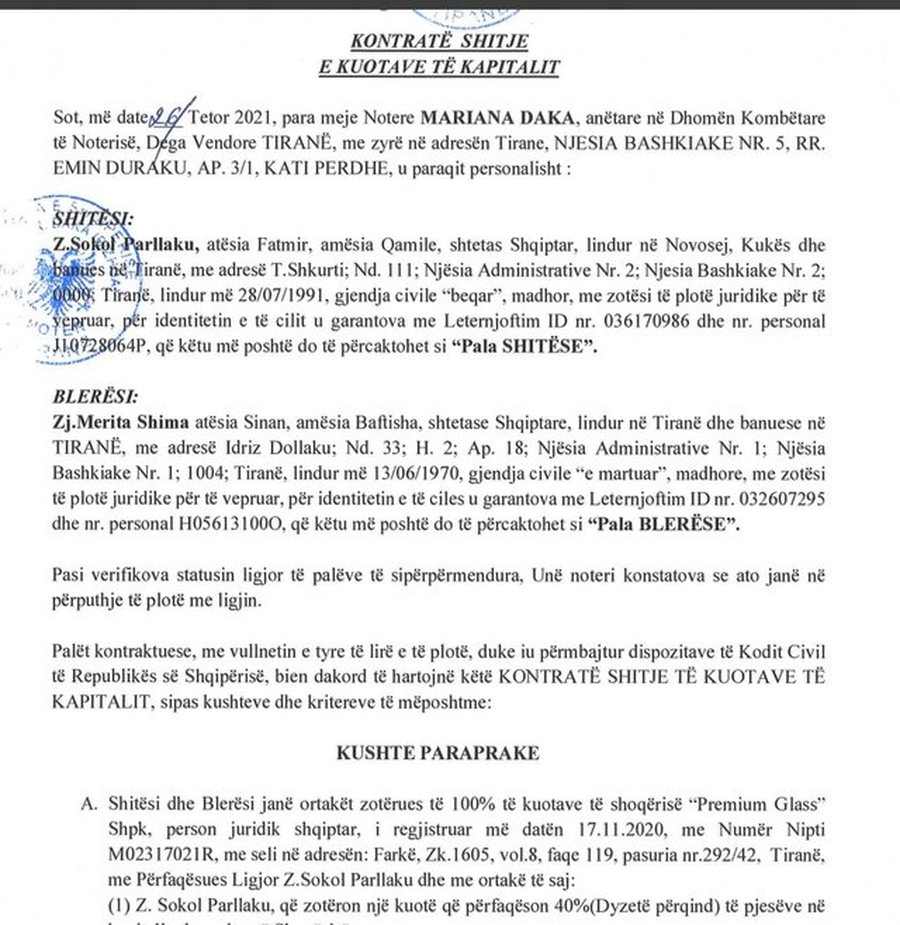 “Tenderat i bëja me porosi të Mirlindës”, si Daniel