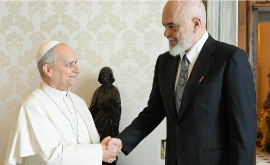 Rama takohet me Papa Leonin XIV n&euml; Vatikan, zbardhen diskutimet mes tyre