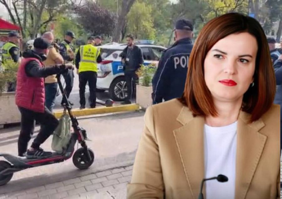 Rikthehen monopatinat? Reagon ministrja e brendshme, Albana Ko&ccedil;iu