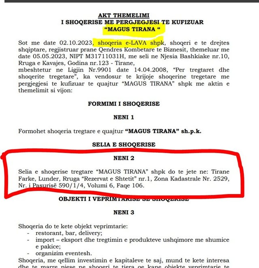 A &euml;sht&euml; ky restoranti 1 milion&euml; euro i Daniel Shim&euml;s n&euml;