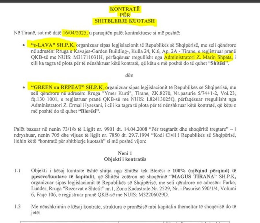 A &euml;sht&euml; ky restoranti 1 milion&euml; euro i Daniel Shim&euml;s n&euml;