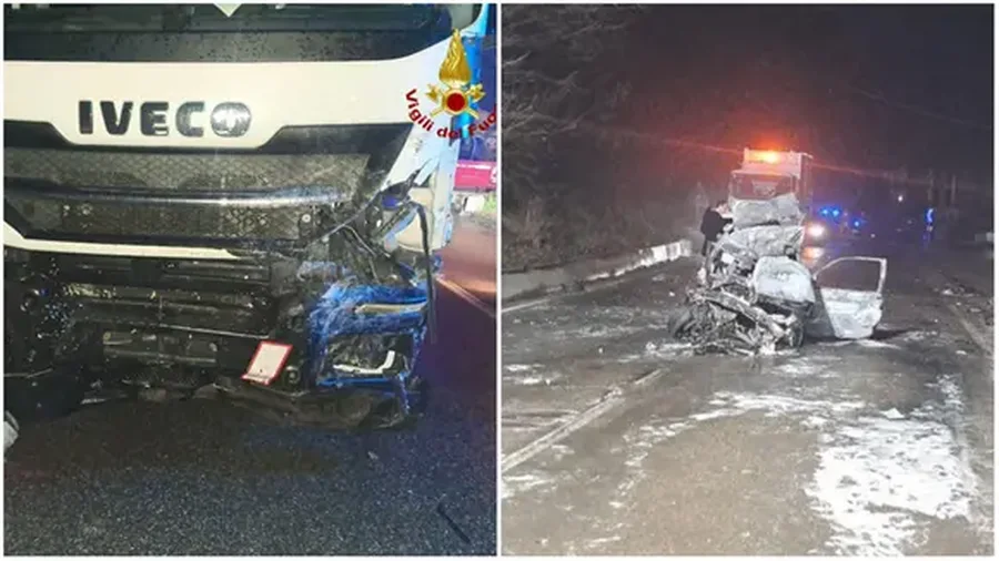 Aksident i r&euml;nd&euml; n&euml; Itali! Makina q&euml; po udh&euml;tonte u