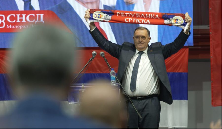 "Mysliman&euml;t jan&euml; armiqt&euml; tan&euml;", Milorad Dodik